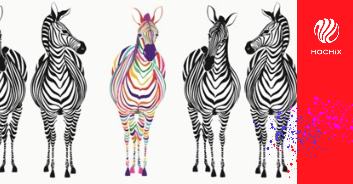 buntes Zebra: Hochsensibel, hochsensitiv, hochbegabt oder vielbegabt!