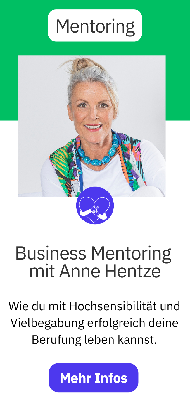 Business Mentoring für Hochsensibilität