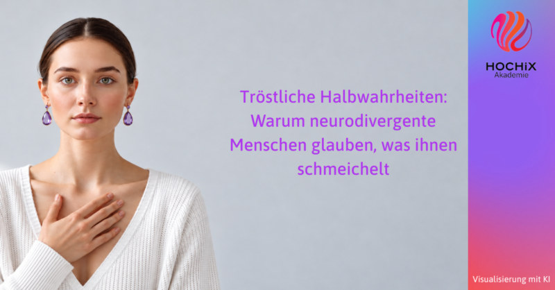 Tröstliche Halbwahrheiten Warum neurodivergente Menschen glauben, was ihnen schmeichelt